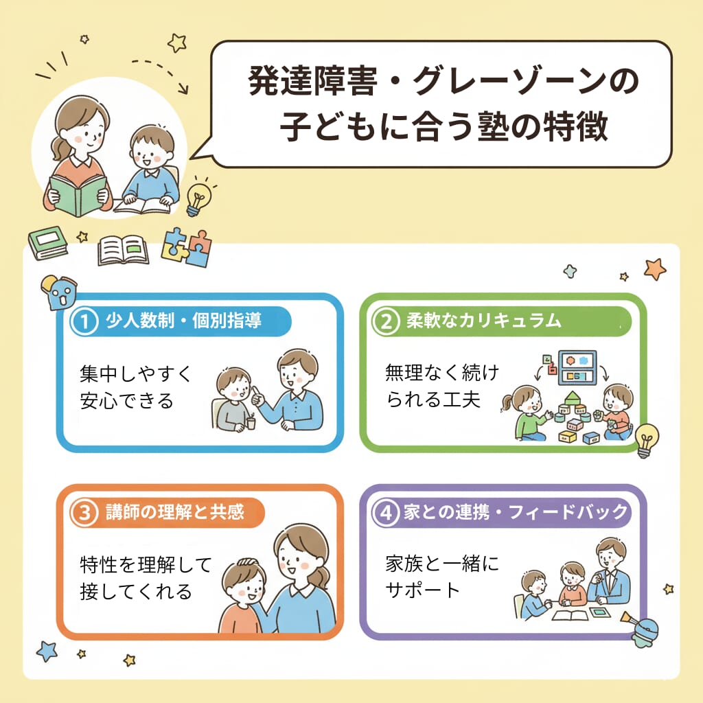 発達障害の子どもに合う塾おすすめ32選｜グレーゾーン・ADHDにも対応【2026年版】 | 料金や口コミ・評判を知る【塾シル】