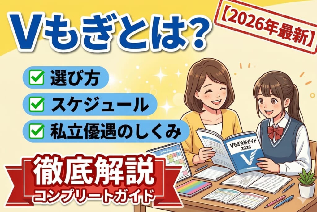 Vもぎとは？選び方・スケジュール・私立優遇のしくみまで徹底解説【2026年最新】