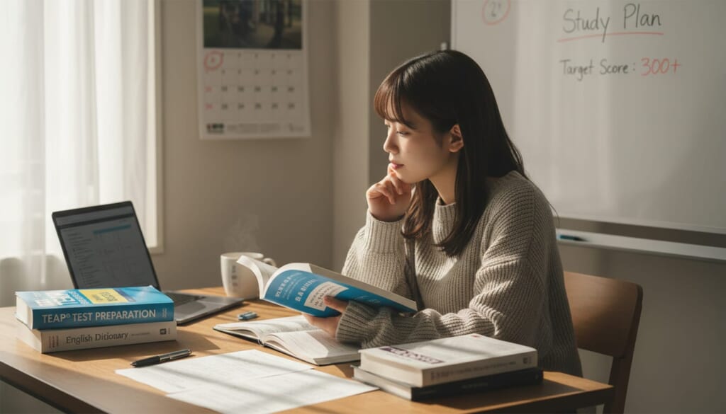 TEAP対策の始め方｜いつから何をする？参考書・勉強法・スコア目安まで解説