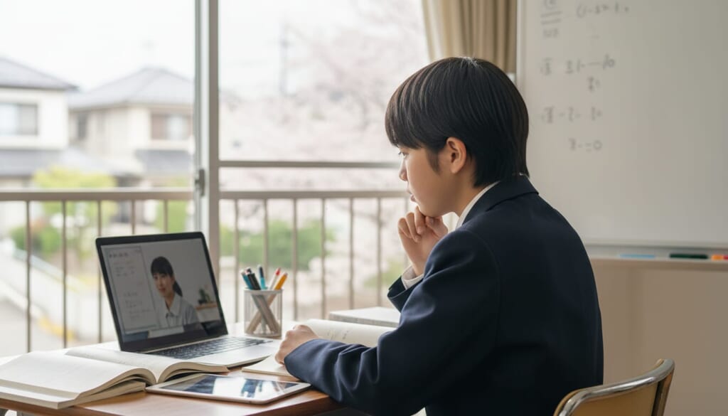 中学生にオンライン塾は合う？定期テスト・高校受験に向く選び方を解説