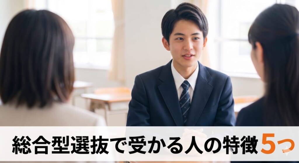 総合型選抜で受かる人の特徴5つ｜受からない人との違いとは
