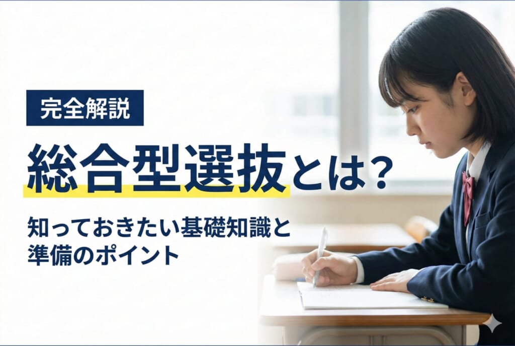 総合型選抜（旧AO入試）とは？知っておきたい基礎知識と準備のポイント
